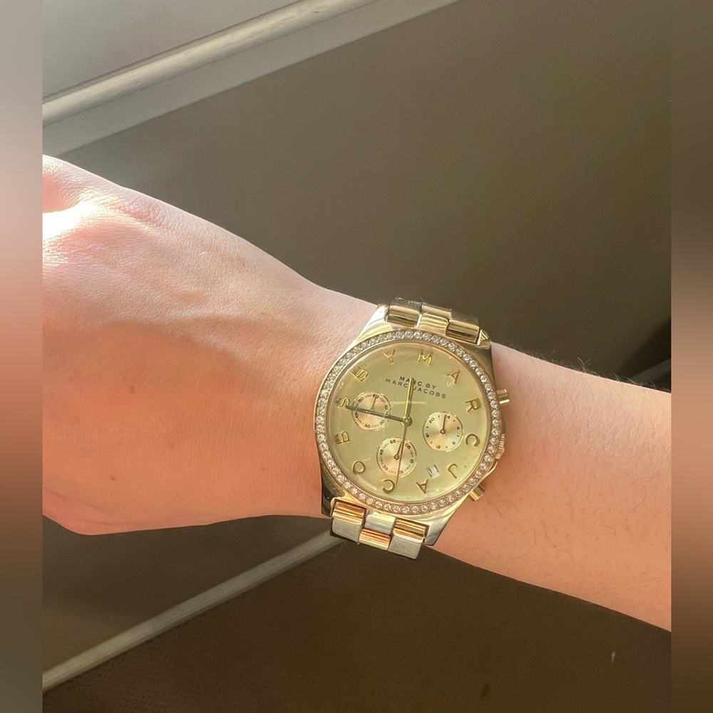 Marc Jacob’s Gold Watch